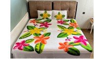 New Design Bedsheet Hand Painted Original by Balinese Artisans